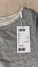 森馬（Semir）長袖T恤女不對稱假兩件2025秋季小心機修身拼色衣服10A525101001 曬單實拍圖