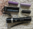 蟻刻強光手電筒可充電超亮遠射小型LED迷你變焦軍專(zhuān)家用便攜照明電燈 G160超200W 18650二節+座充 曬單實(shí)拍圖