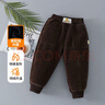 WALNUT DUCK小黃鴨童裝兒童棉服冬季新款男女童工裝棉衣撞色加厚保暖連帽外套 彩色 90 曬單實拍圖