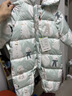 婧麒（JOYNCLEON）嬰兒羽絨服連體衣寶寶衣服2025新款冬裝連體鴨絨衣服萌趣哈衣 淺藍(lán)雪人 80 曬單實(shí)拍圖