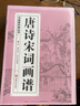 書(shū)畫(huà)愛(ài)好者叢書(shū)：唐詩(shī)宋詞畫(huà)譜 曬單實(shí)拍圖