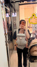 egobaby新款嬰兒背帶前抱式寶寶小月齡抱娃神器二美國狗夏季透氣遛娃腰凳 【高端透氣款】Deluxe-珍珠灰 曬單實(shí)拍圖