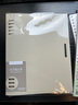 國譽(yù)(KOKUYO)一米新純超薄便攜B5活頁(yè)本24孔辦公筆記本子活頁(yè)紙可替換 20張 米色 WSG-RUSP51LY 曬單實(shí)拍圖