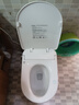 海爾（Haier）智能馬桶蓋 適配U型D型馬桶 即熱遙控電動(dòng)加熱自動(dòng)夜燈 V-5225U 曬單實(shí)拍圖