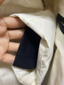 森馬（Semir）輕松羽絨|羽絨服女寬松連帽面包服時(shí)尚冬防潑水防風(fēng)外套百搭 奶白（白鴨絨）10501 S 曬單實(shí)拍圖