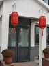 工匠時(shí)光太陽(yáng)能紅燈籠戶(hù)外防水大門(mén)陽(yáng)臺裝飾吊燈春節過(guò)年福字超亮庭院掛燈 高60cm長(cháng)款一體燈-1個(gè)裝 曬單實(shí)拍圖