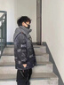 G.DUCKKIDS兒童羽絨服男童新款洋氣韓版中長(cháng)款漸變加厚冬季保暖大童男孩外套 黑色漸變 170 cm 曬單實(shí)拍圖