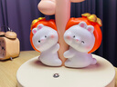 藝上美結(jié)婚禮物送新人好柿成雙客廳臥室臺(tái)燈桌面擺件情人節(jié)訂婚實(shí)用裝飾 好柿成雙抱抱兔臺(tái)燈（精美禮盒） 曬單實(shí)拍圖