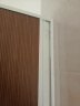 米囹蜂巢折叠门推拉门免打孔隔断门厨房卫生间浴室隐形移门伸缩门 咖啡色 实拍图