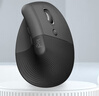 羅技（Logitech）Lift人體工學(xué)鼠標 垂直鼠標 小手鼠標 無(wú)線(xiàn)藍牙鼠標 3臺設備秒切換 帶Logi Bolt接收器 黑色 曬單實(shí)拍圖