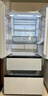美的（Midea）M60系列520純平全嵌法式多門(mén)四開(kāi)門(mén)家用冰箱超薄雙系統循環(huán)大容量制冰BCD-520WUFPZM(E)白國家補貼 曬單實(shí)拍圖
