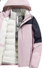 JEEP SPIRIT沖鋒衣羽絨服女款秋冬季2024新款三合一可拆卸內膽大碼外套男 09A-1女款-木槿紫插深藍 三合一 羽絨內膽 M 曬單實(shí)拍圖