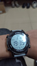 時(shí)諾刻男士硅膠電子表手表跑步學(xué)生時(shí)尚防水夜光大屏戶(hù)外登山手表 科技灰 曬單實(shí)拍圖