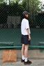 NEPA耐葩2024年春夏新品戶外運(yùn)動(dòng)女士輕量寬松梭織工裝短褲7K41760 深藏青色M04 165 68A（070） 曬單實(shí)拍圖