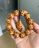 珍田太行崖柏陳化老料雀眼瘤疤高油密佛珠念珠飽滿(mǎn)瘤疤男女手串手鏈 滿(mǎn)瘤疤20mm12顆 曬單實(shí)拍圖