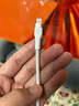 貝爾金（BELKIN） 蘋果MFi認證快充編織線iPhone14/13/12pro手機充電線 白色2米 曬單實拍圖