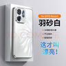 藍美希 opporeno14手機殼reno14pro保護套新款鐳射電鍍亞克力磨砂鏡頭全包超薄防摔高級感簡(jiǎn)約潮流外殼 Reno14【羽紗白】人魚(yú)姬款丨自帶鏡頭膜 曬單實(shí)拍圖