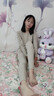憨憨象兒童保暖褲冬季羊毛德絨校服神器內(nèi)穿女童加絨加厚打底褲大童棉褲 5091深灰色【羊毛+德絨/羊羔絨】 120cm 曬單實(shí)拍圖