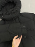 鴨鴨（YAYA）短款羽絨服女2024冬季新款時(shí)尚休閑百搭面包服保暖加厚小個(gè)子外套 米白 S 曬單實(shí)拍圖