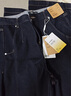 森馬（Semir）牛仔褲女冬季分割抓毛拖地褲2025酷颯風(fēng)顯腿長(cháng)彎刀褲109725124008 曬單實(shí)拍圖