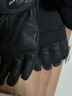 迪卡儂皮手套男冬天保暖加厚防風(fēng)防水防寒滑雪摩托騎行車(chē)OVWG 黑色 XXL 曬單實(shí)拍圖