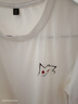 名創(chuàng  )優(yōu)品（MINISO）速干t恤男薄款運動(dòng)透氣吸汗冰絲涼感體恤汗衫百搭防曬圓領(lǐng)短袖男  白色(怪咖黑胸標) L 175(防曬UPF50+ 運動(dòng)必備) 曬單實(shí)拍圖