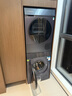 西門子（SIEMENS）新品小幸熨iQ500超氧套裝 10公斤全自動變頻滾筒彩屏觸控洗衣機蒸汽除皺 深層凈洗 熱泵烘干機 WG54K7D10W+WQ55K7U10W 曬單實拍圖