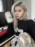 Vanow勛章咖啡杯保溫杯陶瓷內(nèi)膽女高顏值新款便攜吸管便攜隨行水杯子 杏子白500ml【316不銹鋼內(nèi)膽】 曬單實(shí)拍圖