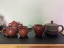 藏壺天下大容量宜興紫砂茶杯純手工男士泡茶杯帶蓋辦公茶具紫泥蓋杯 知行合一 曬單實(shí)拍圖