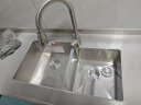华帝（VATTI）厨房不锈钢水槽 手工大双槽洗菜盆洗碗盆水池 实拍图