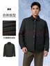 海瀾之家（HLA）羽絨服男款輕商務(wù)時(shí)尚翻領(lǐng)外套男冬季 黑色55 L 175/92A 推薦137~150斤 曬單實(shí)拍圖