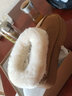 海瀾之家（HLA）簡約純色包頭加絨毛毛鞋棉鞋雪地靴女HDAXZW4ADJ008 駝色39 曬單實拍圖