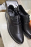 海澜之家HLA皮鞋男士商务休闲系带正装德比鞋子男HAAPXM3AA90183 黑色42 实拍图