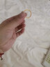 紅色年輪素圈黃金戒指女情侶對戒男 3D硬足金磨砂三生三世條紋簡(jiǎn)約金戒指 【16#】金重:1.91-2.00g 曬單實(shí)拍圖