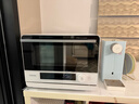 東芝（TOSHIBA）【國家補貼20%】新品東芝小白茶T200B微蒸烤東芝小白茶Air小型家用微波爐蒸烤箱空氣炸ER-T200BW 白色 曬單實(shí)拍圖