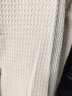 GXG男装 城市定义华夫格肌理易打理中廓宽松休闲衬衫2023秋季 灰咖色 170/M 实拍图