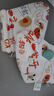 巴厘小豬（BALIPIG）寶寶學(xué)步鞋中國風(fēng)護(hù)腳套秋冬季加絨過年保暖襪套防滑 平安喜樂 11cm（3-6個(gè)月） 曬單實(shí)拍圖