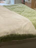婷芙蘭羊羔絨被子冬季加厚單人被子1.8x2米冬被8-10斤保暖冬天棉被 果綠【加厚保暖塔芙絨+羊羔絨冬被】 150x200cm【冬被約7斤】 曬單實(shí)拍圖