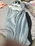 睡眠博士小學(xué)生午睡毯 A類(lèi)午睡毯 自帶大兜帽可收納遮光毯子 140*85cm 曬單實(shí)拍圖