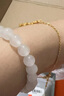 中國黃金（CHINA GOLD）星星黃金手鏈女款足金繁星轉運珠手飾品情人節(jié)生日禮物送女友 星星手鏈 約2.4g 曬單實拍圖