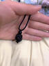 蔓笙國潮瑞獸小醒獅項鏈男潮手工編織黑繩學(xué)生鎖骨鏈網(wǎng)紅毛衣鏈送男友 曬單實(shí)拍圖