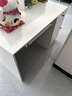諾感吧臺收銀臺簡(jiǎn)約現代前臺接待吧臺桌服裝奶茶便利店收銀臺柜小吧臺 白理石+白色【左高臺+加厚板材】 100x60x100CM【買(mǎi)送燈帶】 曬單實(shí)拍圖