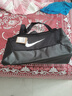 耐克（NIKE）男女訓練包 旅行包單肩包行李包桶包休閑包DM3976-010 黑 曬單實(shí)拍圖