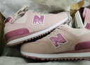 新百倫旗艦男鞋n字2025新款輕便軟底休閑運動(dòng)鞋女秋秋冬潮跑步鞋情侶鞋 G574-2貝桃粉 39 偏小建議多拍一碼 曬單實(shí)拍圖