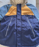 戴維貝拉（DAVE＆BELLA）童裝防水衣服男童兒童外套女童秋冬寶寶加絨大童防風(fēng)衣男孩女棉服 藏青色DB4224558 140 cm（建議身高130-140cm） 曬單實(shí)拍圖
