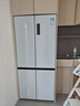 TCL522升十字對開(kāi)四開(kāi)門(mén)超薄零嵌大容量冰箱 全自動(dòng)制冰 深冷鎖鮮 家用電冰箱 以舊換新 R522T9-UQB 韻律白 曬單實(shí)拍圖