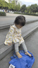 戴維貝拉（DAVE＆BELLA）女童連衣裙兒童碎花裙寶寶裙子秋裝新款童裙幼兒公主裙小童衣服 桔粉花朵【現貨】 100 cm（建議身高90-100cm） 曬單實(shí)拍圖