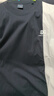 GXG男裝 黑色拼接設(shè)計(jì)休閑寬松圓領(lǐng)短袖T恤男士上衣 24年夏新品 黑色 L 曬單實(shí)拍圖
