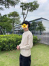 真維斯波浪紋毛衣男秋冬款潮牌毛衫衣服假兩件線(xiàn)衣加絨加厚半高領(lǐng)針織衫 10230/8129卡其色 常規 XL （約120~145斤可穿） 曬單實(shí)拍圖