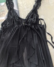 浪莎 情趣內衣女 性感鏤空制服誘惑開(kāi)檔免脫吊帶睡衣荷葉邊透視夫妻刺激睡裙丁字褲火辣套裝 曬單實(shí)拍圖